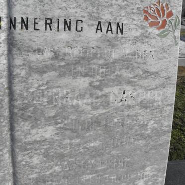 GUERRA Coenraad Casper, de la 19??-1999 &amp; Aletta Catherina 1929-1985