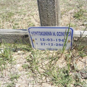 GCINIPASI Nontokunina M. 1942-2006