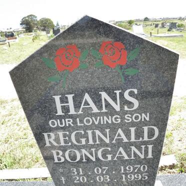 HANS Reginald Bongani 1970-1995
