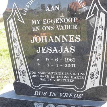 HORN Johannes Jesajas 1961-2001