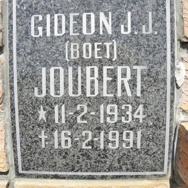 JOUBERT Gideon J.J. 1934-1991