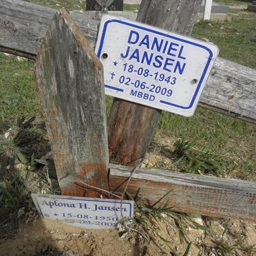 JANSEN Daniel 1943-2009 :: JANSEN Aplona H. 1950-2002
