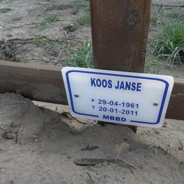 JANSE Koos 1961-2011