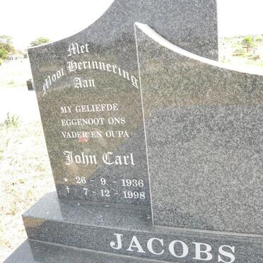 JACOBS John Carl 1936-1998