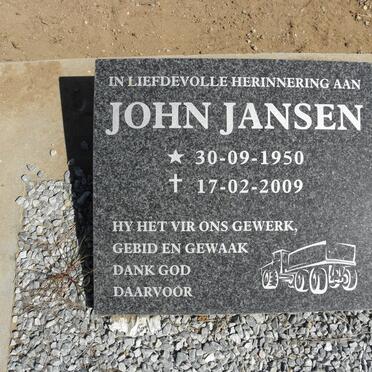 JANSEN John 1950-2009