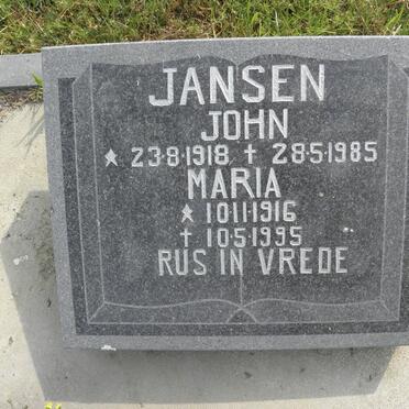 JANSEN John 1918-1985
