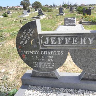 JEFFERY Henry Charles 1927-1997