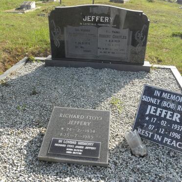 JEFFERY Robert Charles 1896-1972 &amp; Elizabeth Louisa 1895-1979 