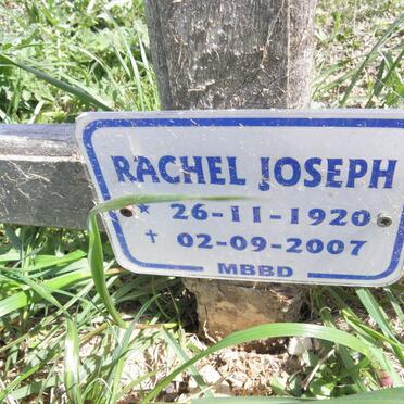 JOSEPH Rachel 1920-2007