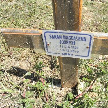 JOSEPHS Sarah Magdalena 1929-2010