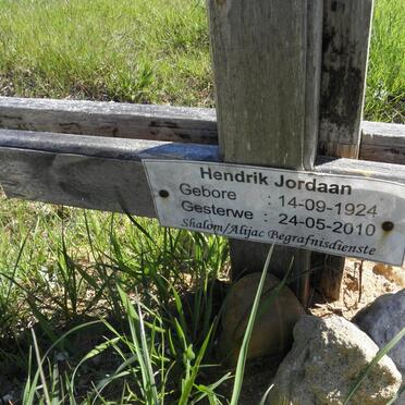 JORDAAN Hendrik 1924-2010