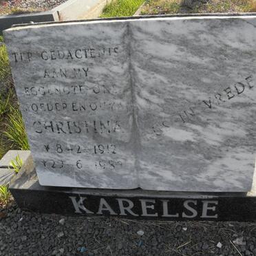 KARELSE Christina 1912-1983