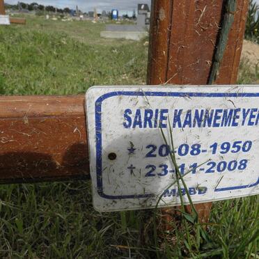 KANNEMEYER Sarie 1950-2008