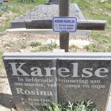 KARELSE Rosina 1940-2007