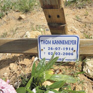 KANNEMEYER Thom 1914-2006