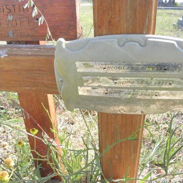 KIEWIT Nicolaas 1921-200?