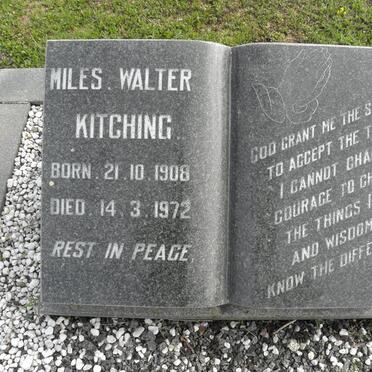 KITCHING Miles Walter 1908-1972