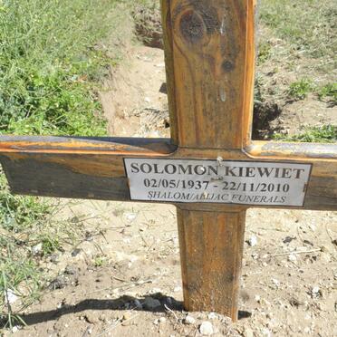 KIEWIET Solomon 1937-2010