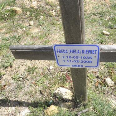 KIEWIET Freda 1935-2008