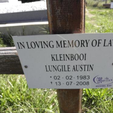 KLEINBOOI Lungile Austin 1983-2008