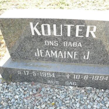 KOUTER Jeamaine J. 1994-1994