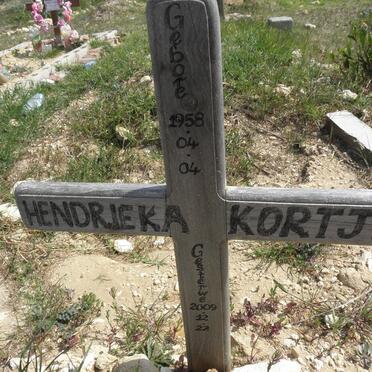 KORTJ Hendrieka 1958-2009