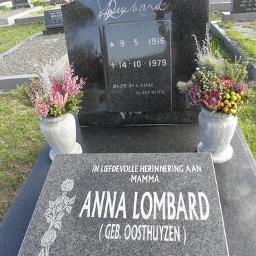 LOMBARD ?? 1916-1979 &amp; Anna OOSTHUYZEN 1920-2006