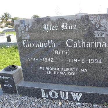 LOUW Elizabeth Catharina 1942-1994