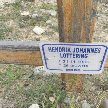 LOTTERING Hendrik Johannes 1933-2010
