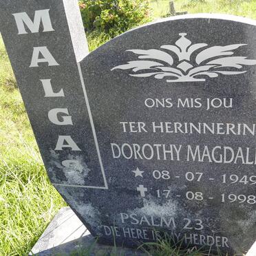 MALGAS Dorothy Magdalene 1949-1998