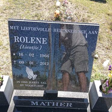 MATHER Rolene 1966-2012