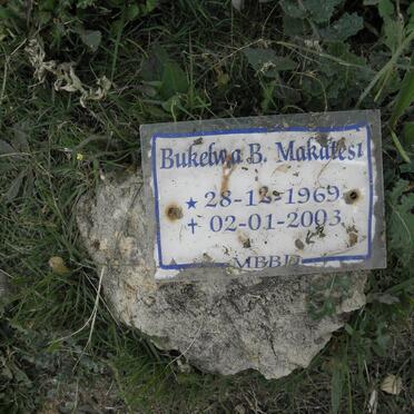 MAKATESI Bukelwa B. 1969-2003