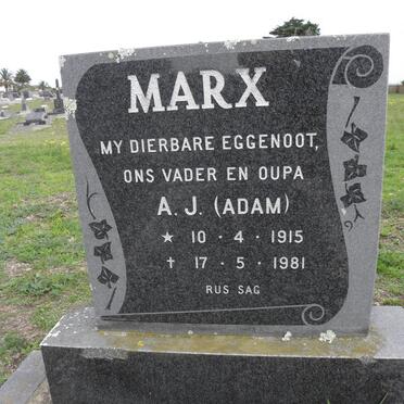 MARX A.J. 1915-1981