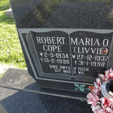 MANLEY Robert  Cope 1934-1990 &amp; Maria O. 1937-1998