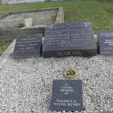 MARAIS Daniel Pieter 1873-1953 &amp; Maria Magrietha Hendrika KRAUSE 1886-1957 :: MARAIS Marthinus Christoffel 1913-2002
