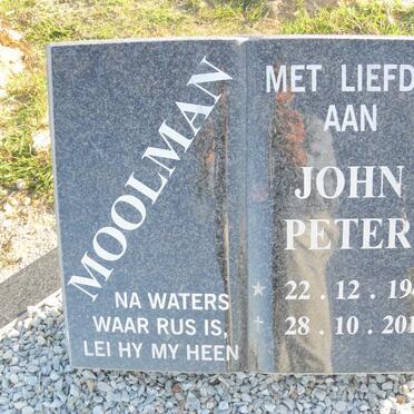 MOOLMAN John Peter 1949-2010