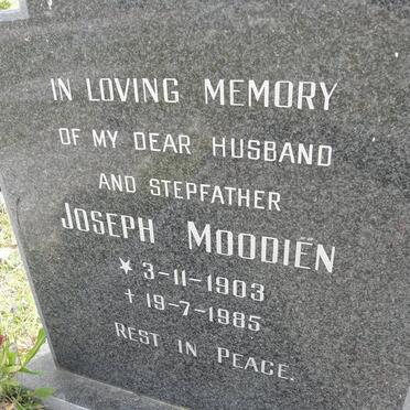 MOODIËN Joseph 1903-1985