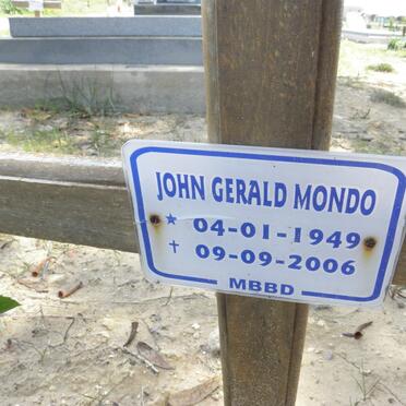 MONDO John Gerald 1949-2006