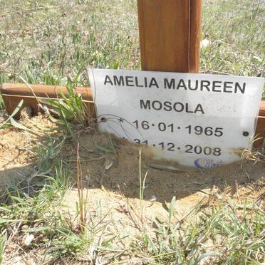 MOSOLA Amelia Maureen 1965-2008