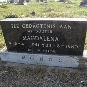 MONDO Magdalena 1941-1980