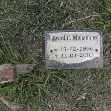 MOHAMMED Edward C. 1960-2003