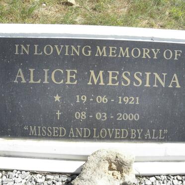 MESSINA Alice 1921-2000