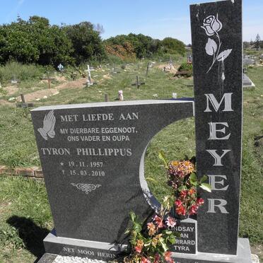 MEYER Phillippus Tyron 1957-2010