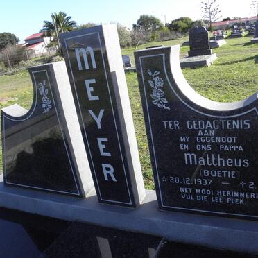MEYER Mattheus 1937-1995