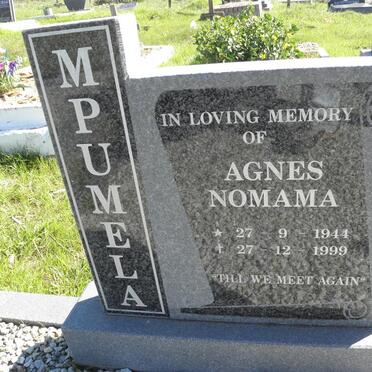 MPUMELA Agnes Nomama 1944-1999