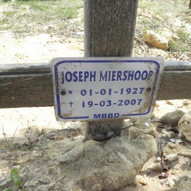 MIERSHOOP Joseph 1927-2007