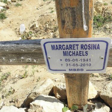 MICHAELS Margaret Rosina 1941-2010