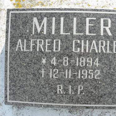 MILLER Alfred Charles 1894-1952