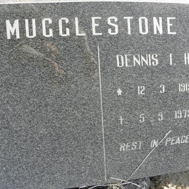 MUGGLESTONE Dennis I.H. 1915-1979
