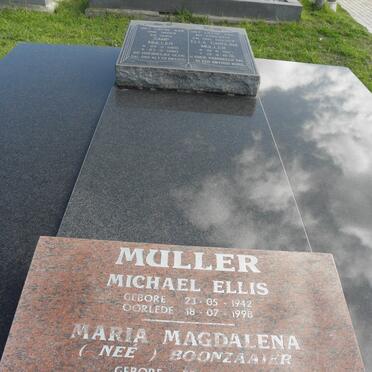 MULLER Samp 1900-1980 &amp; Ella Carolina 1907-1976 :: MULLER Michael Ellis 1942-1998 &amp; Maria Magdalena BOONZAAIER 1945-